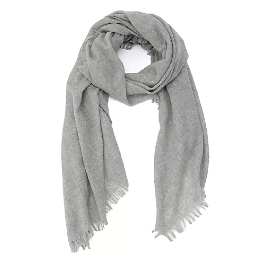 アソースメレ ファインラムエアリーソリッドウールストール