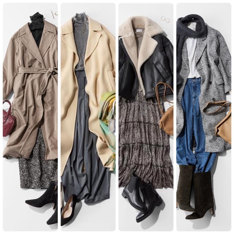 明日何着る？気温10度、寒さも楽しむ♡『冬の着映えアウターコーデ6選』【40代ファッション】