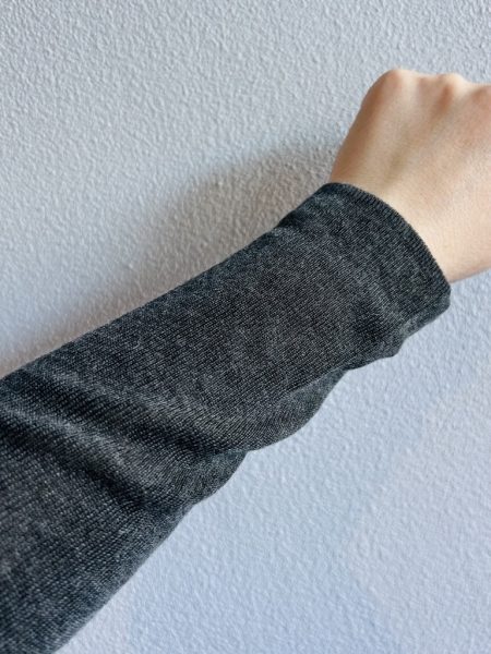 NICENICE MOMENT【SPURSHOP別注】カシミヤ混カップつき 美ニットトップス ロングスリーブ¥29,150