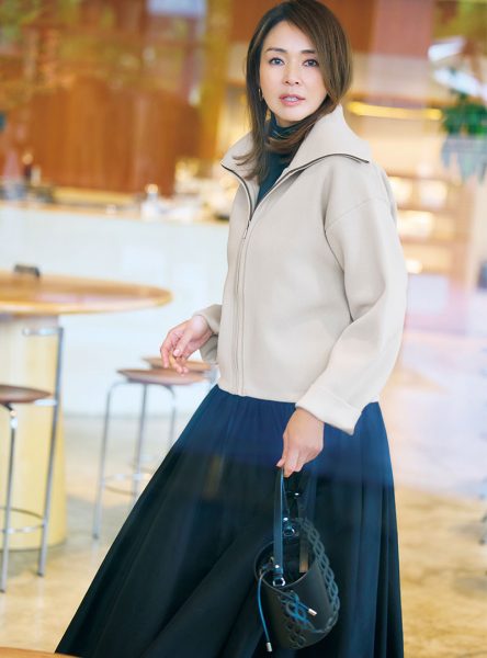 【50代 ファッション】 軽やかアウター& 大人チュール éclat2026年2・3月合併号特集