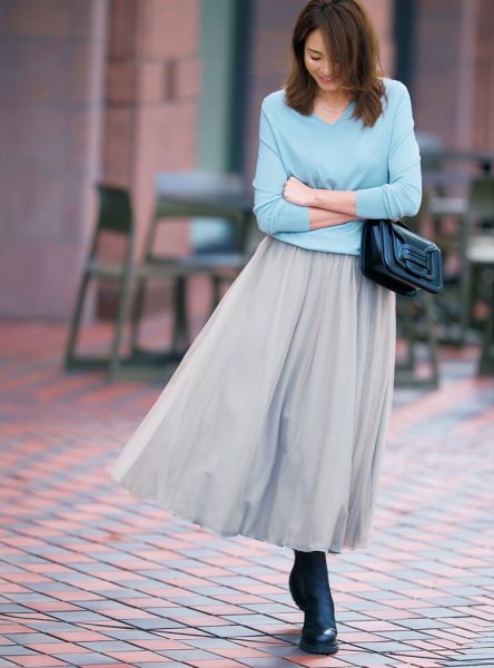 【50代 ファッション】 軽やかアウター& 大人チュール éclat2026年2・3月合併号特集