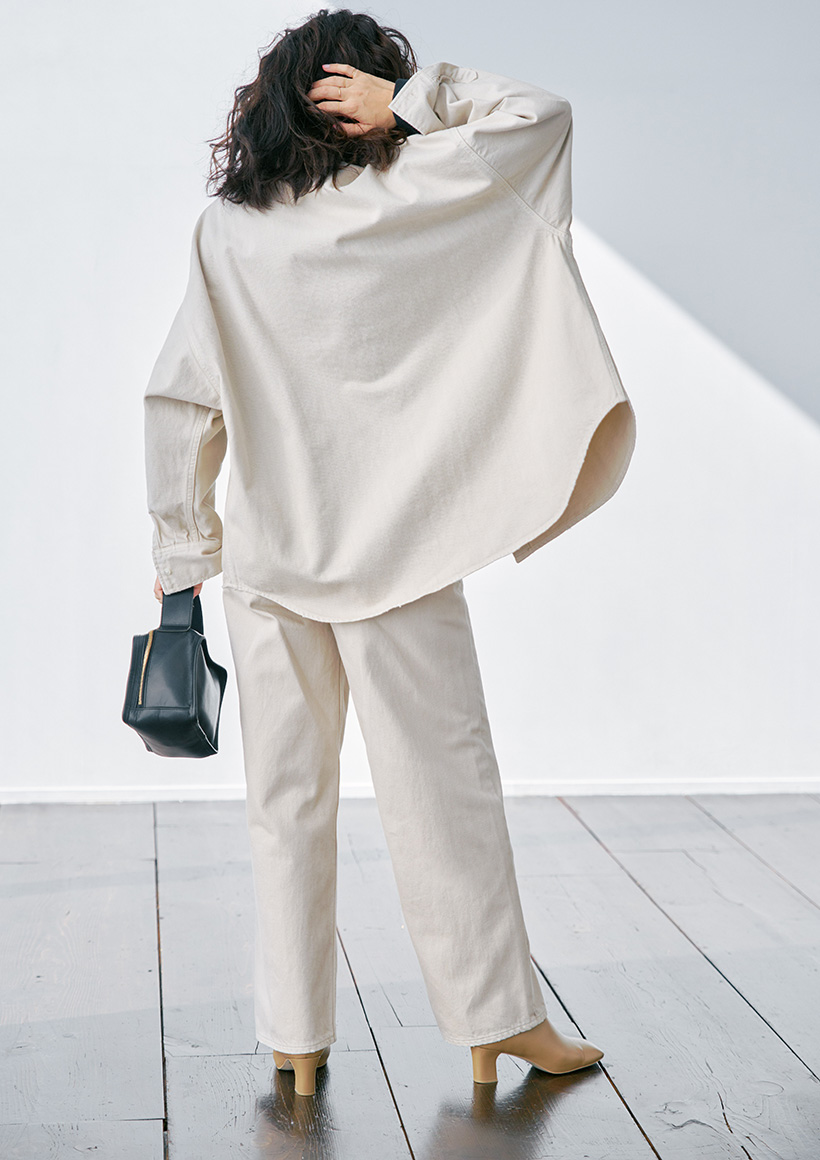 upper hights【樋口かほりさん別注】THE MOSS （OVER SHIRTS）