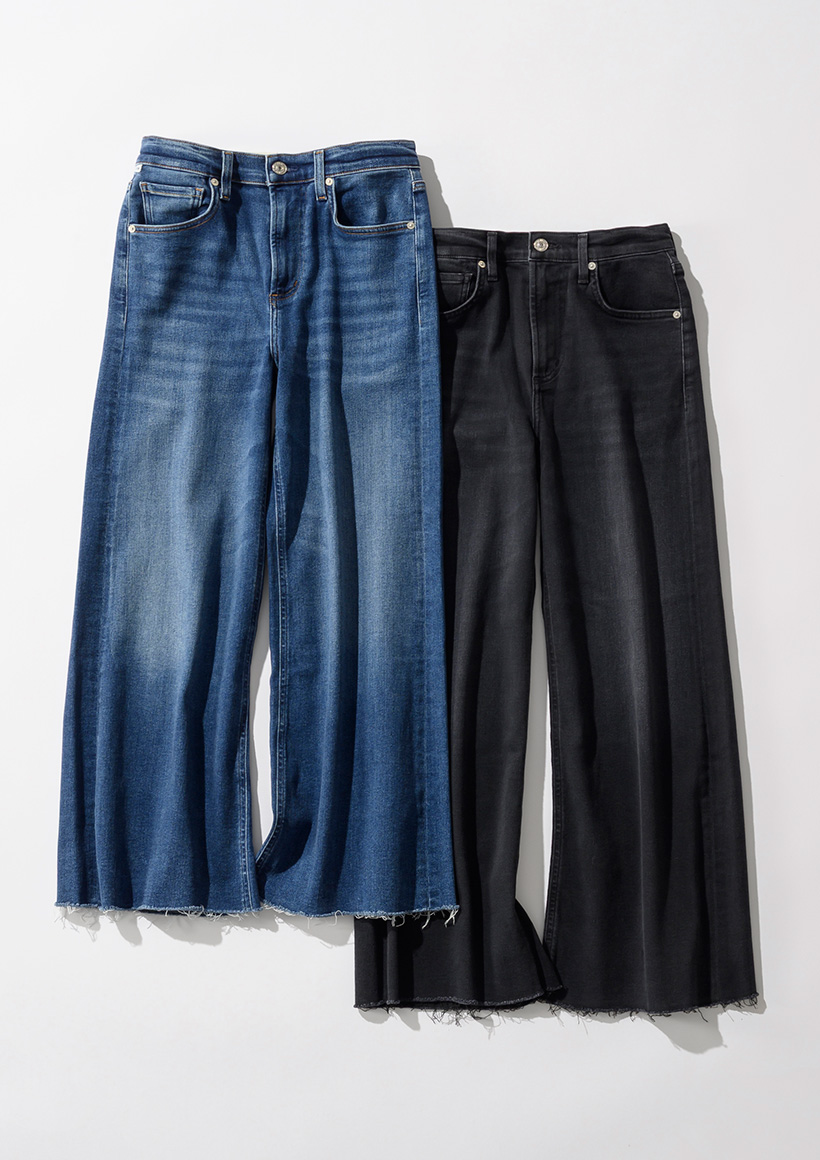 CITIZENS of HUMANITYLYRA WIDE LEG CROP IN MEDALLION