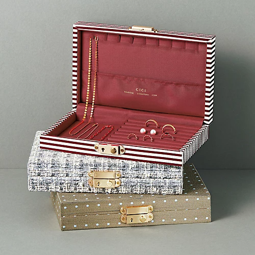 【50代 ファッション小物】ギフトにも最適！GIGI×eclatジュエリーボックスの魅力