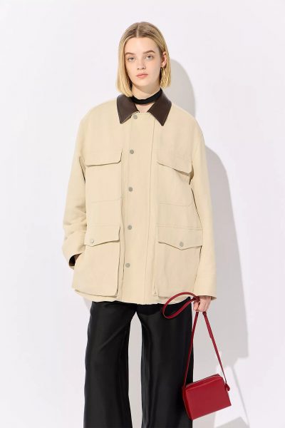 BLAMINKコットンリネンジップブルゾン￥275,000 ￥165,000（税込）（40％OFF）