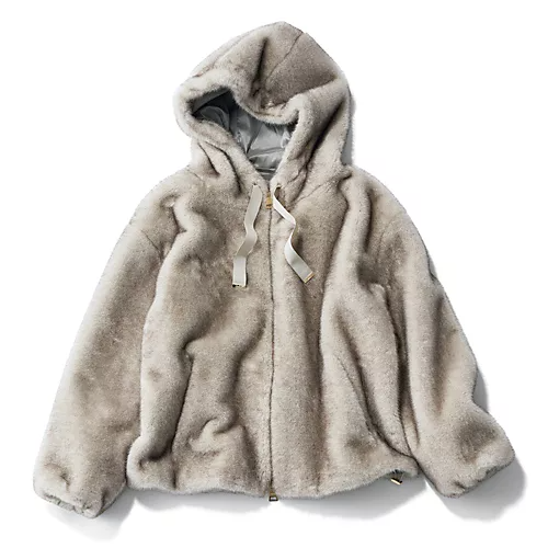 HERNOエコファーブルゾン¥149,600