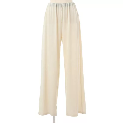 E by eclatきれいめベロアパンツ¥18,700