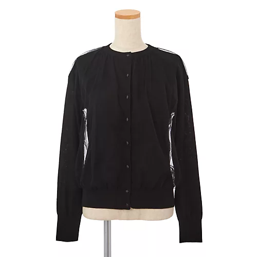 E by eclat大人チュールカーディガン￥18,700