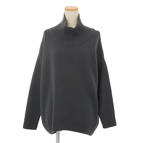 E by eclatボトルネックニット¥17,600