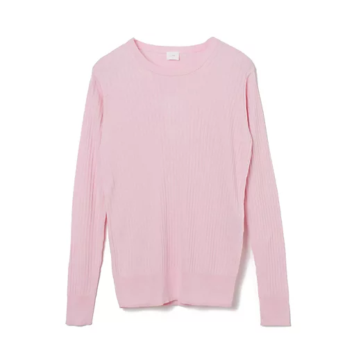 C.T.plage×eclat【別注】シルクカシミヤクルーネックニット