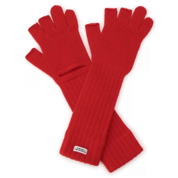 JANE SMITH5G THREE FINGERLESS KNIT GLOVES￥13,200
