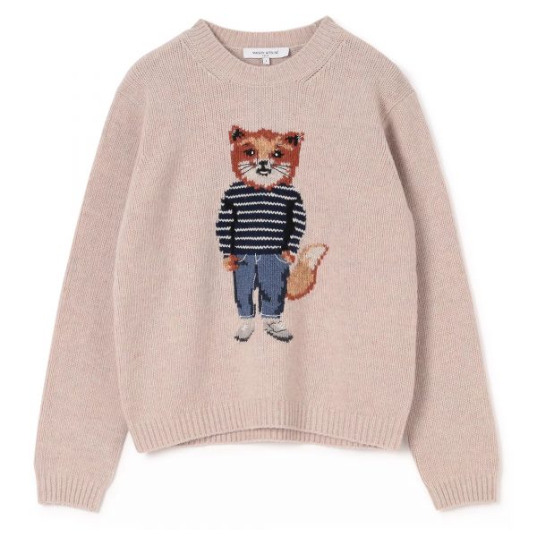 MAISON KITSUNE

DRESSED FOX INTARSIA WOOL JUMPER

￥73,700