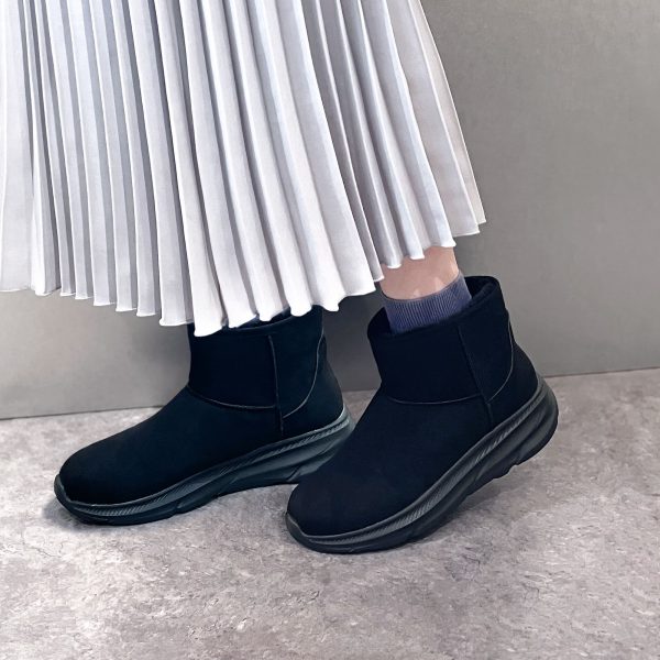 enchanted撥水エコファースリッポンブーツ￥13,970 