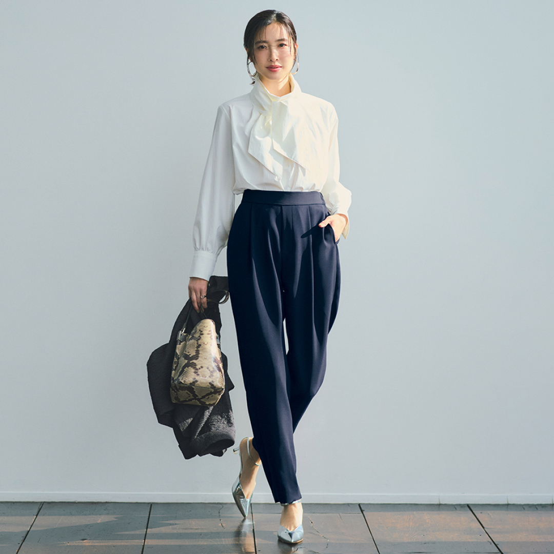 みんなの「あったらいいな！」をかなえた理想のお仕事パンツ、誕生！