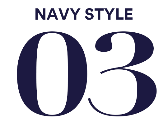 春に向けて準備したい「最旬ネイビー」アイテム＆コーデ【40代ファッション】
