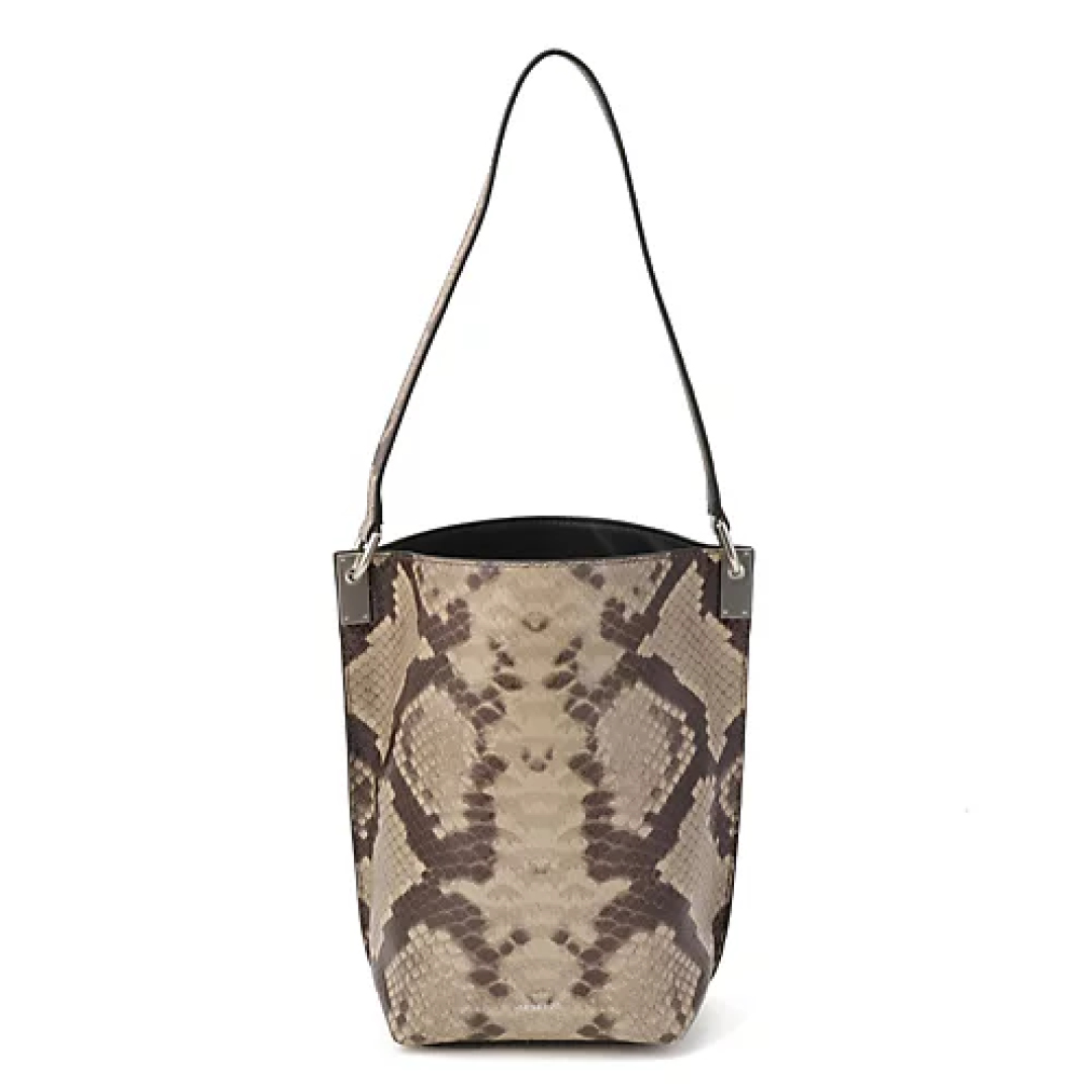 オルセット 型押しパイソントート