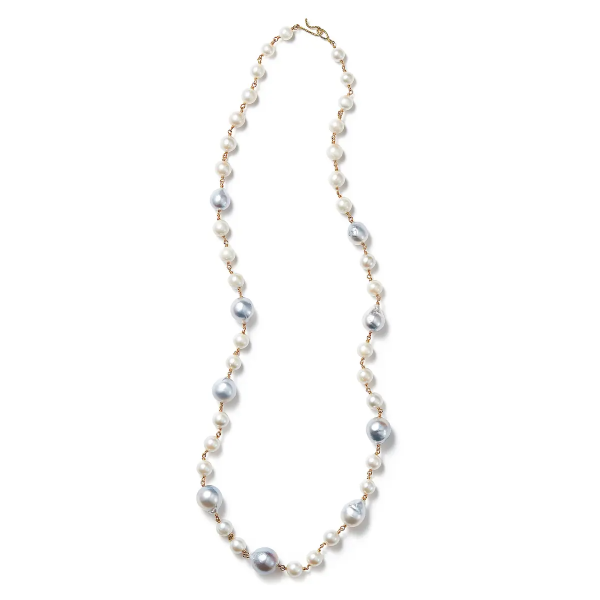 【50代 ファッション】売れ続けるのは理由がある！「ボン マジック」の白蝶バロックパールを今こそ手に入れて