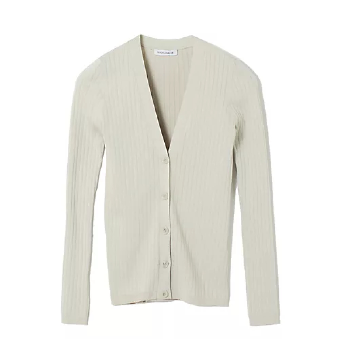 マディソンブルー ワイドリブカーディガン