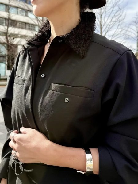 【エクラ 華組 松ヶ崎由紀子さん】綺麗めにもカジュアルにも着こなせる♪50代におすすめE by eclatワンピースコーディネート