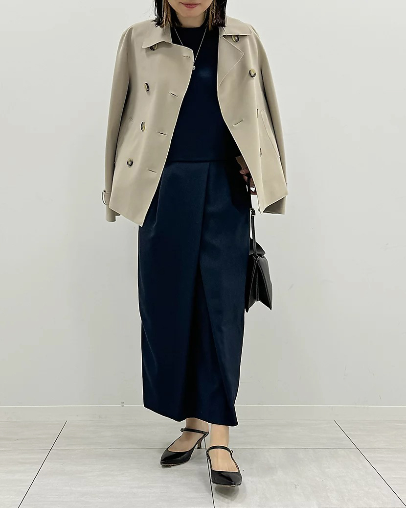 春に向けて準備したい「最旬ネイビー」アイテム＆コーデ【40代ファッション】