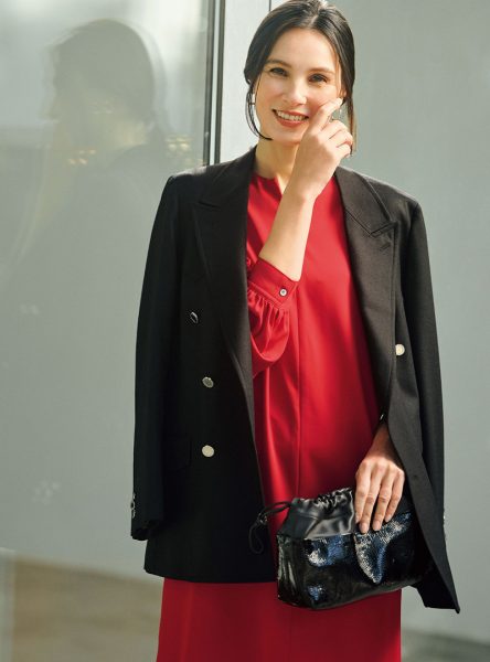 【50代 春ファッション 】E by eclat  気持ち華やぐ「柄と色」éclat premium 2026年3月号特集