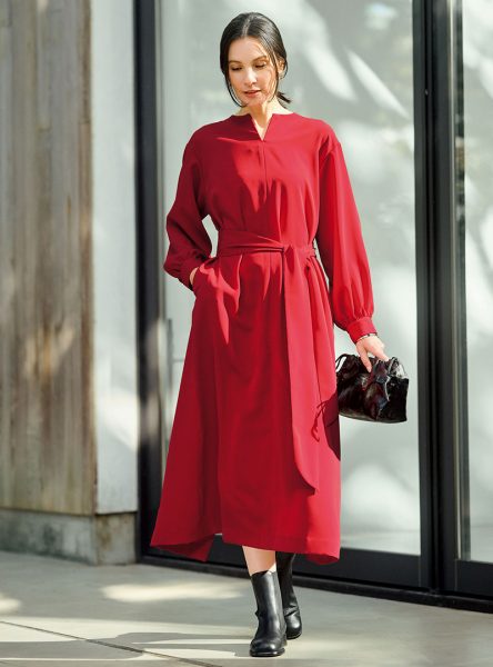 【50代 春ファッション 】E by eclat  気持ち華やぐ「柄と色」éclat premium 2026年3月号特集