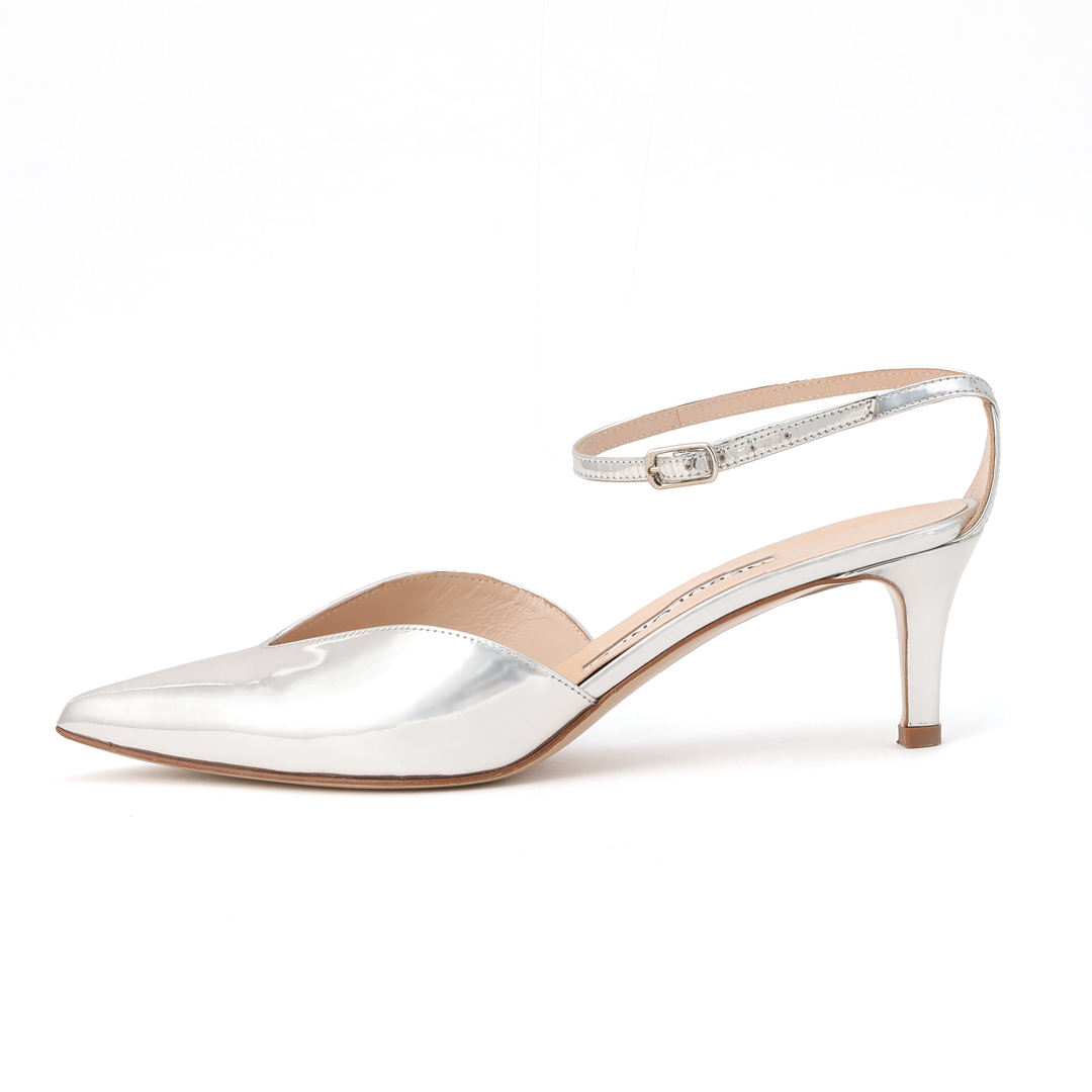 ネブローニのアンクルストラップパンプス5.5cmヒール ZOOM!カット2