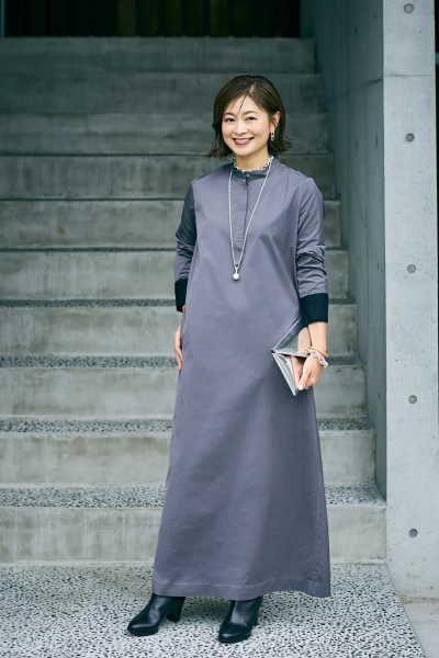 CHIEKO＋×eclat【三尋木奈保さんコラボ】ウエストベルトバンドカラードレス￥39,800