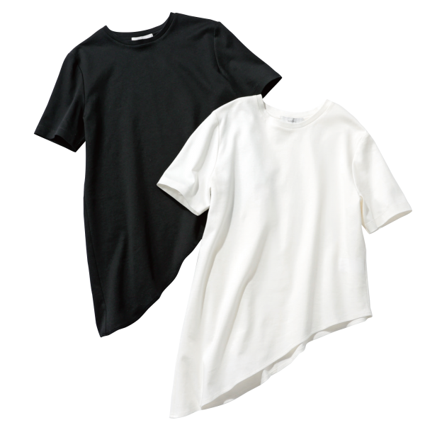 人気モデル・神山まりあさんがイチから考えたショートトレンチ・ラップパンツ・アシンメトリーTシャツ出来上がり！