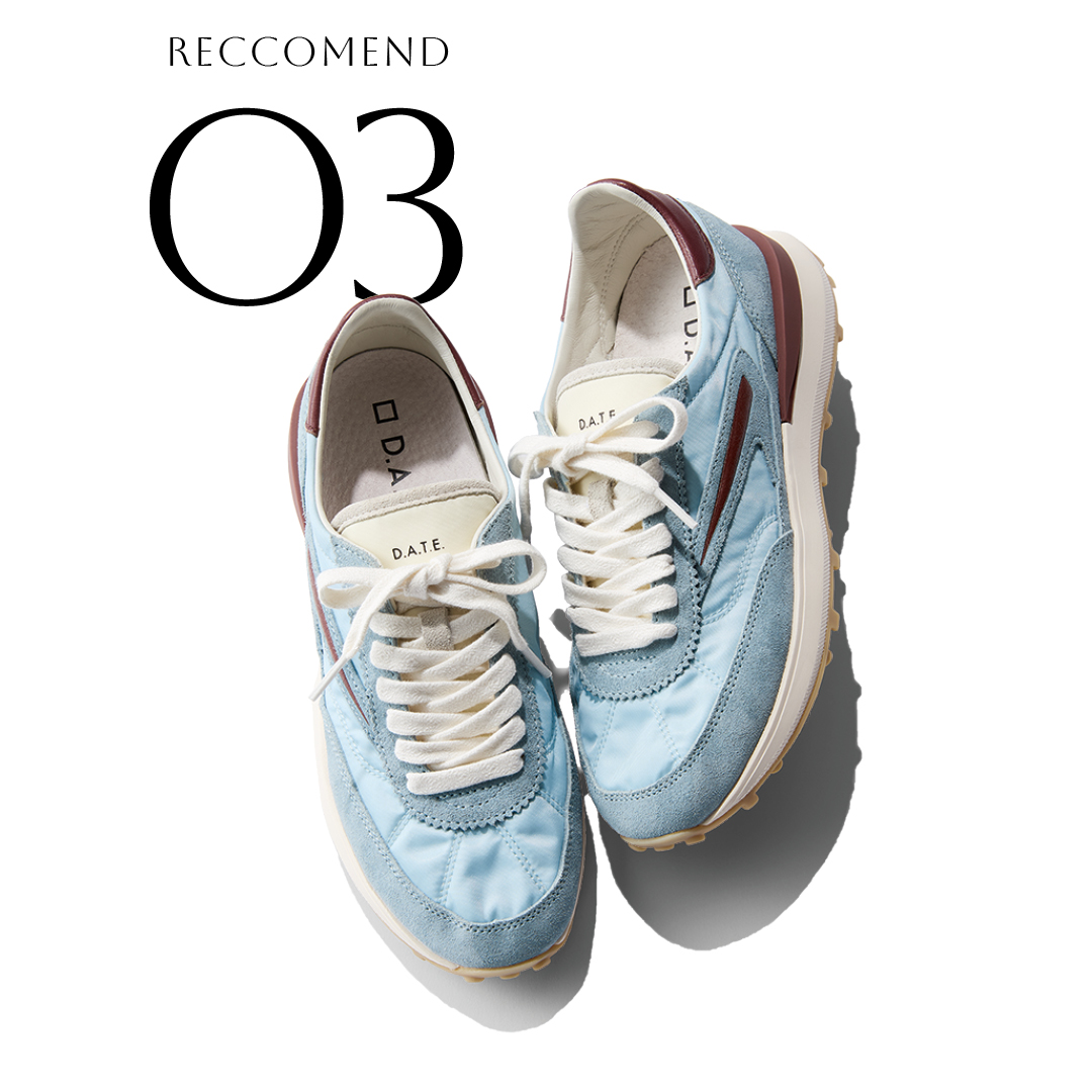 D.A.T.E.のローテクスニーカー