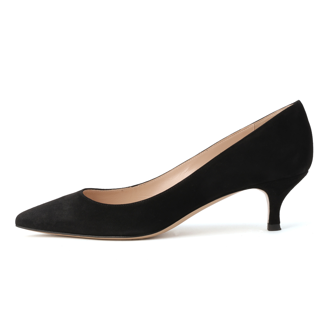 ネブローニのスエードパンプス5cmヒール ZOOM!カット2