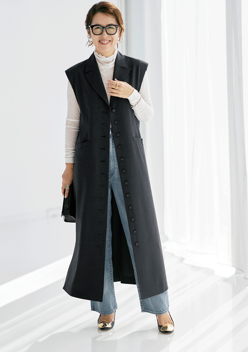 【大草直子さん×suadeoコラボ第二弾 WEB先行リリース】冬から春、初夏まで着まわせる「3つのアイテム」で季節のスウィッチング♡