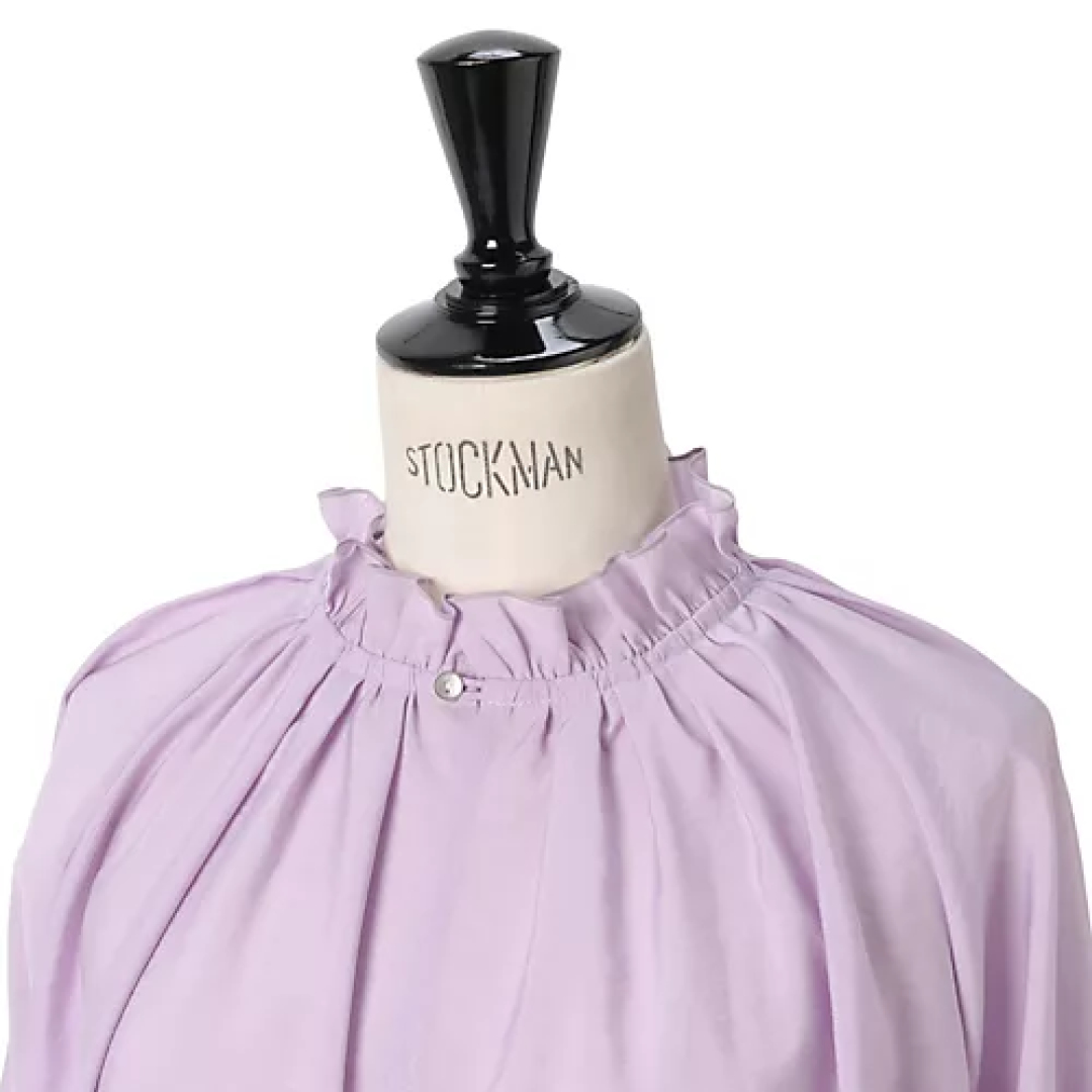 【洗える】フリルギャザーブラウスサブカット2