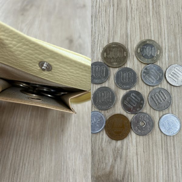 itten-itten×eclatラウンドミニウォレット￥15,400（別注）カナリーイエローsize.縦11.5×横12×マチ2c