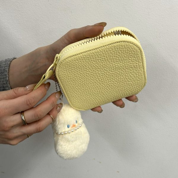 itten-itten×eclatラウンドミニウォレット￥15,400（別注）カナリーイエローsize.縦11.5×横12×マチ2c