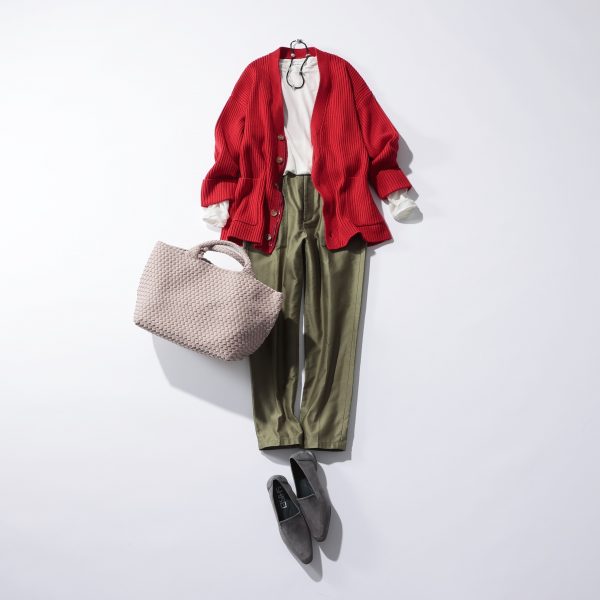 【50代 パンツ】 今買って春まで着られる!E by eclat「大人ベイカーパンツ」シーン別&気温別コーディネート10