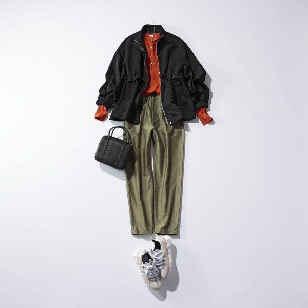 【50代 パンツ】 今買って春まで着られる!E by eclat「大人ベイカーパンツ」シーン別&気温別コーディネート10