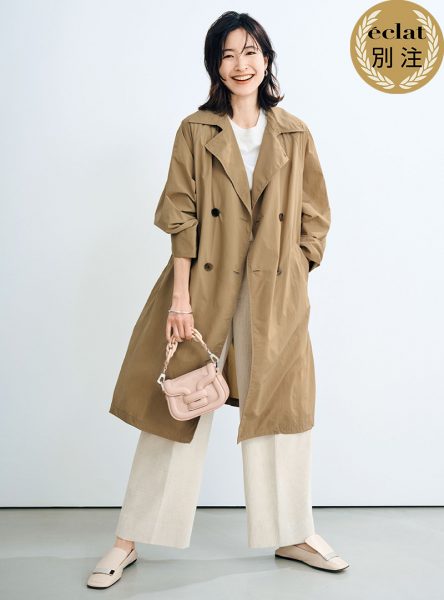 【50代 ファッション 】洗練アウター＆おでかけ着で始める春支度 éclat premium2026年3月号特集