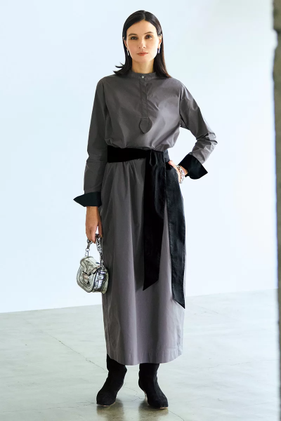 CHIEKO＋×eclat【三尋木奈保さんコラボ】ウエストベルトバンドカラードレス￥39,800