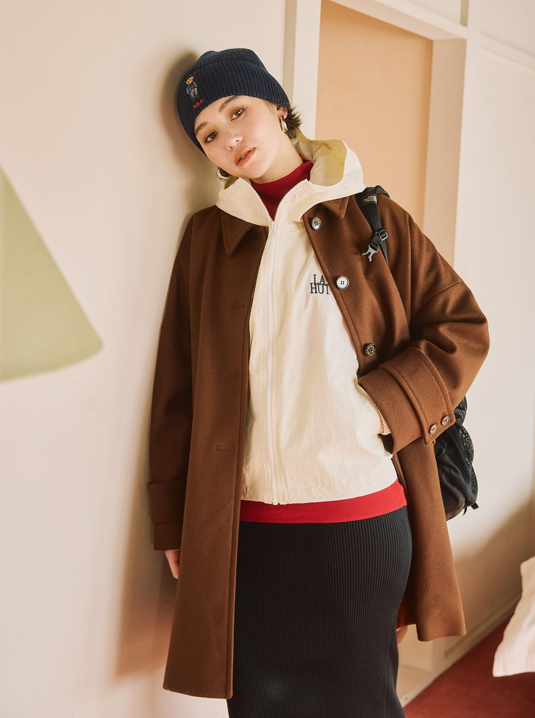 【suadeo×La Hutte】すっきりラクチン！大人ブルゾンで自信がもてる春へ | GOOD THINGS Vol.96