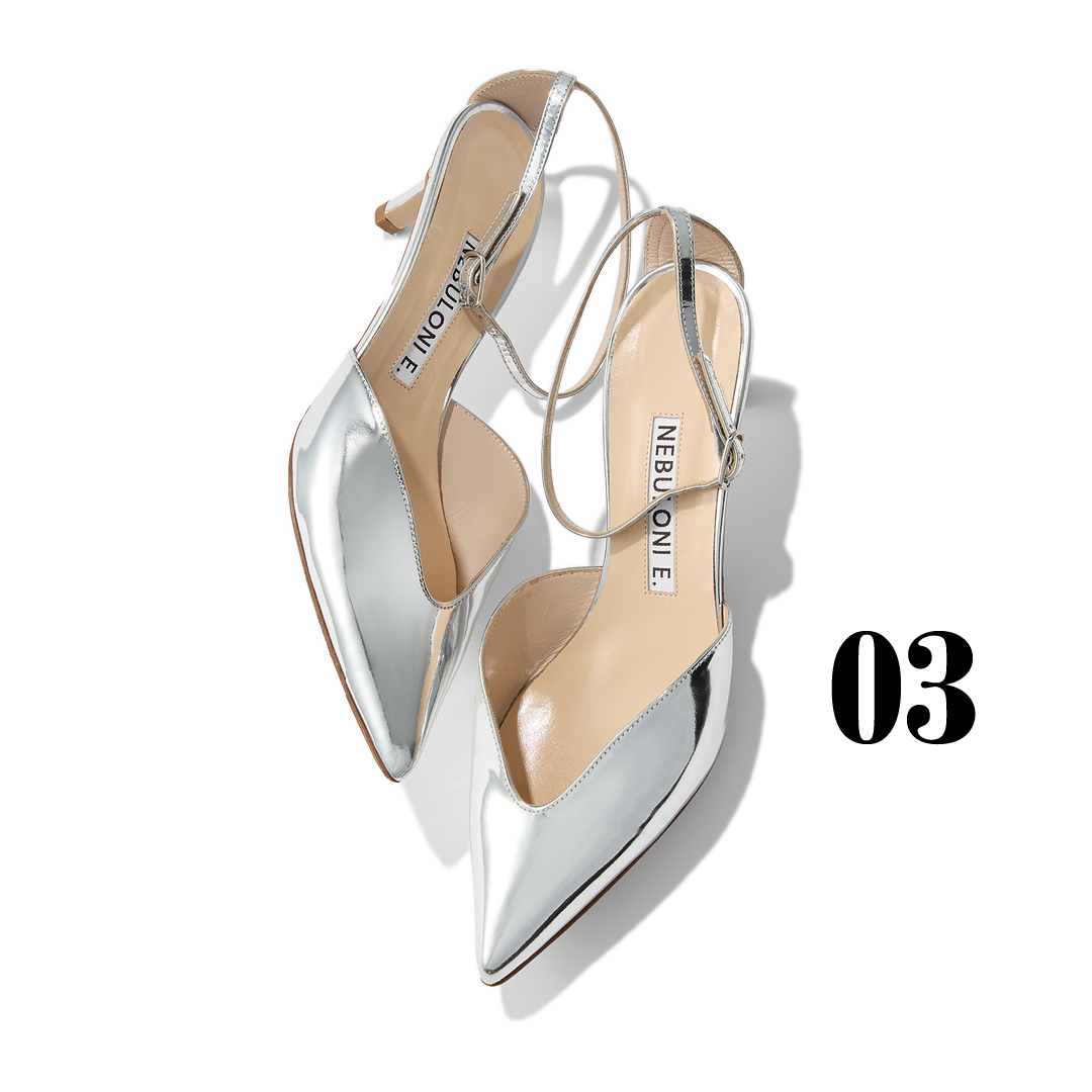 アンクルストラップ5.5cmヒールパンプス