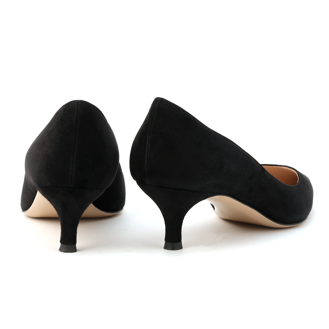 ネブローニのスエードパンプス5cmヒール ZOOM!カット3