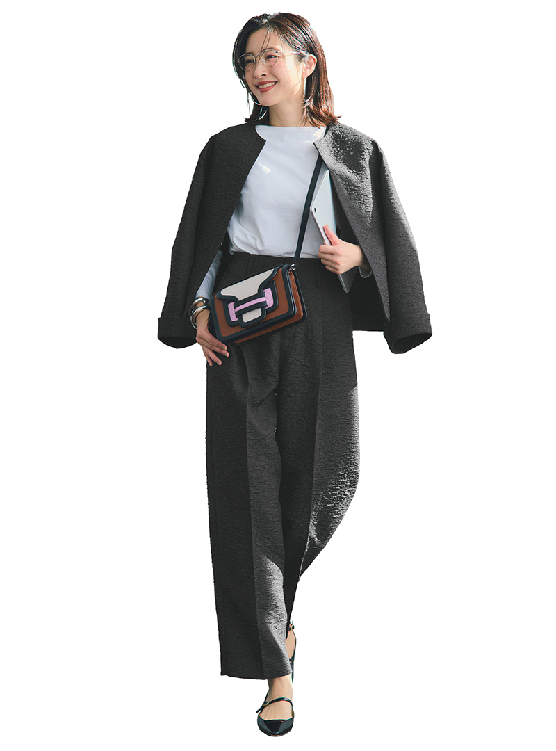 エディター東原妙子さん×M7days 春の華やかワードローブ