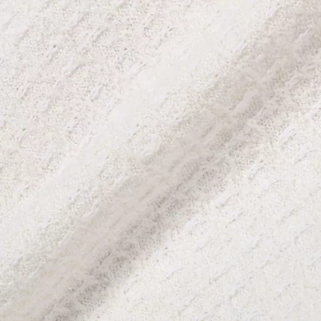 エムセブンデイズの【洗える】ツイードジャケット風ニットカーディガン Fabric　feel