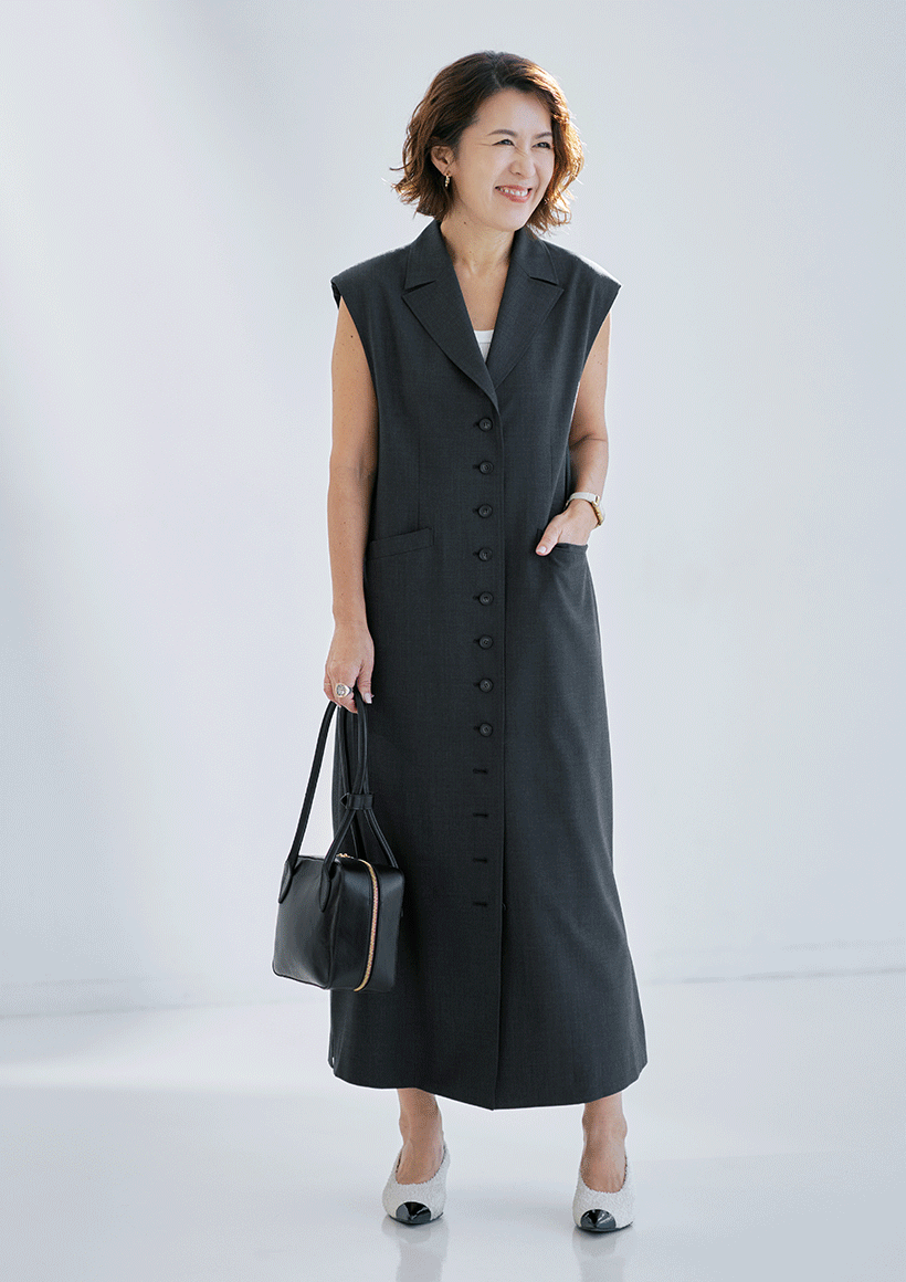 【大草直子さん×suadeoコラボ第二弾 WEB先行リリース】冬から春、初夏まで着まわせる「3つのアイテム」で季節のスウィッチング♡