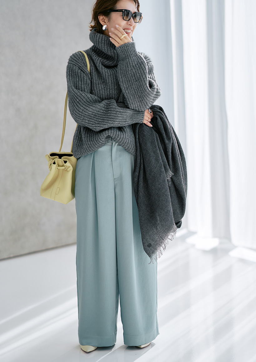 【大草直子さん×suadeoコラボ第二弾 WEB先行リリース】冬から春、初夏まで着まわせる「3つのアイテム」で季節のスウィッチング♡