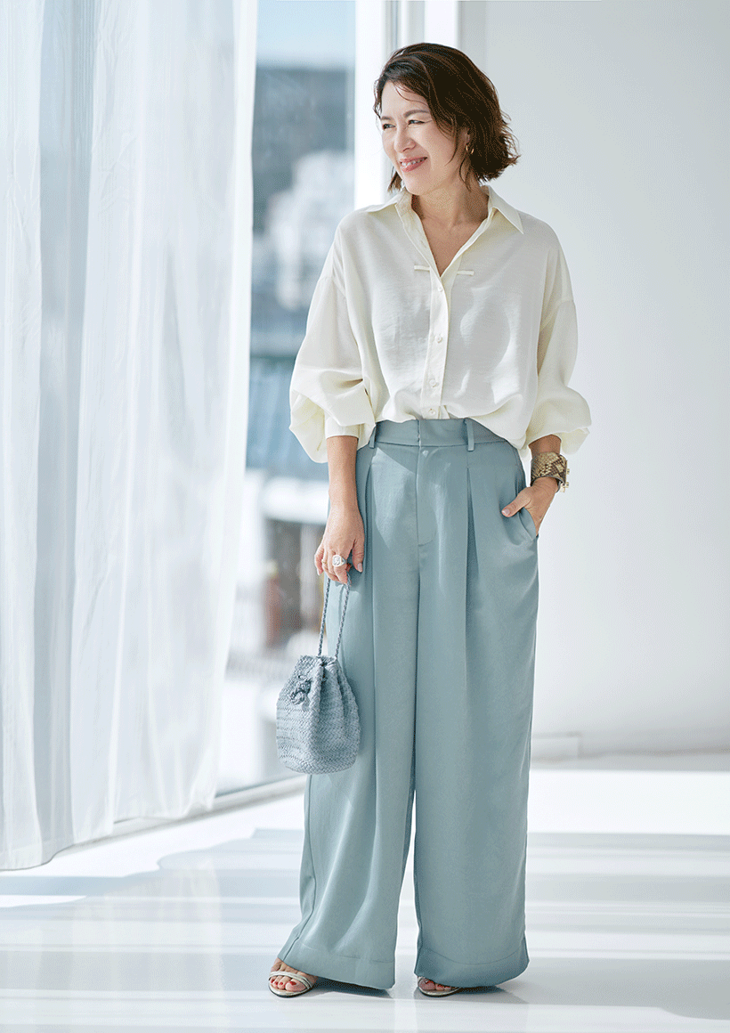 【大草直子さん×suadeoコラボ第二弾 WEB先行リリース】冬から春、初夏まで着まわせる「3つのアイテム」で季節のスウィッチング♡