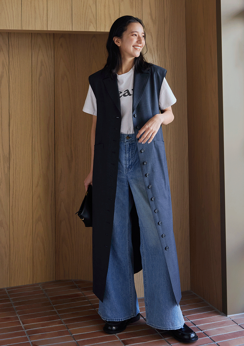 【大草直子さん×suadeoコラボ第二弾 WEB先行リリース】冬から春、初夏まで着まわせる「3つのアイテム」で季節のスウィッチング♡