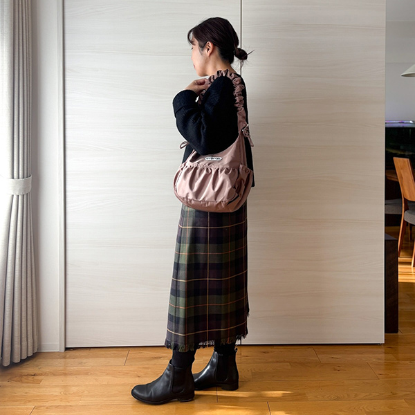 OUTDOOR PRODUCTS×LEE100人隊おでかけ部別注「可愛げ２wayギャザーショルダー」完成！