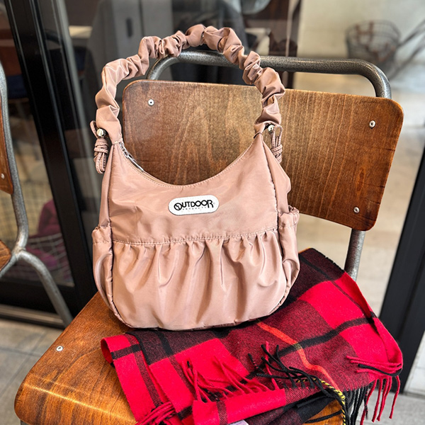 OUTDOOR PRODUCTS×LEE100人隊おでかけ部別注「可愛げ２wayギャザーショルダー」完成！